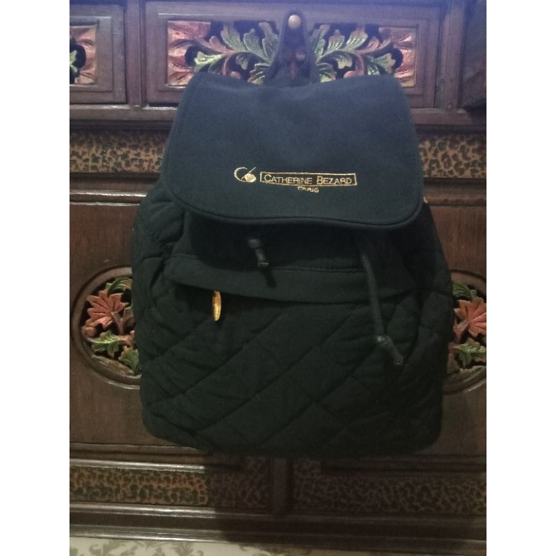 Ransel serut kulit asli preloved branded