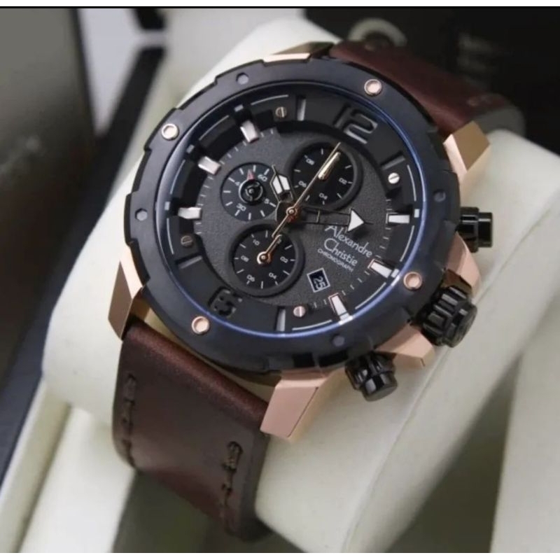 Jam tangan pria ori Alexandre christie