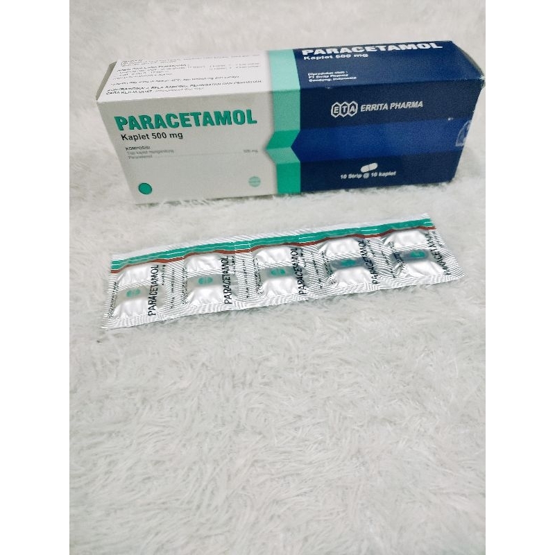 PARACETAMOl ERRITA PHARMA BOX 1BOX 10STRIP | PARACETAMOL 500MG