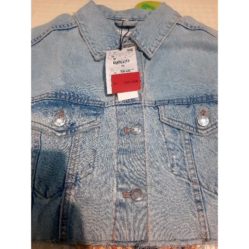 Jaket Zara Denim Original from store