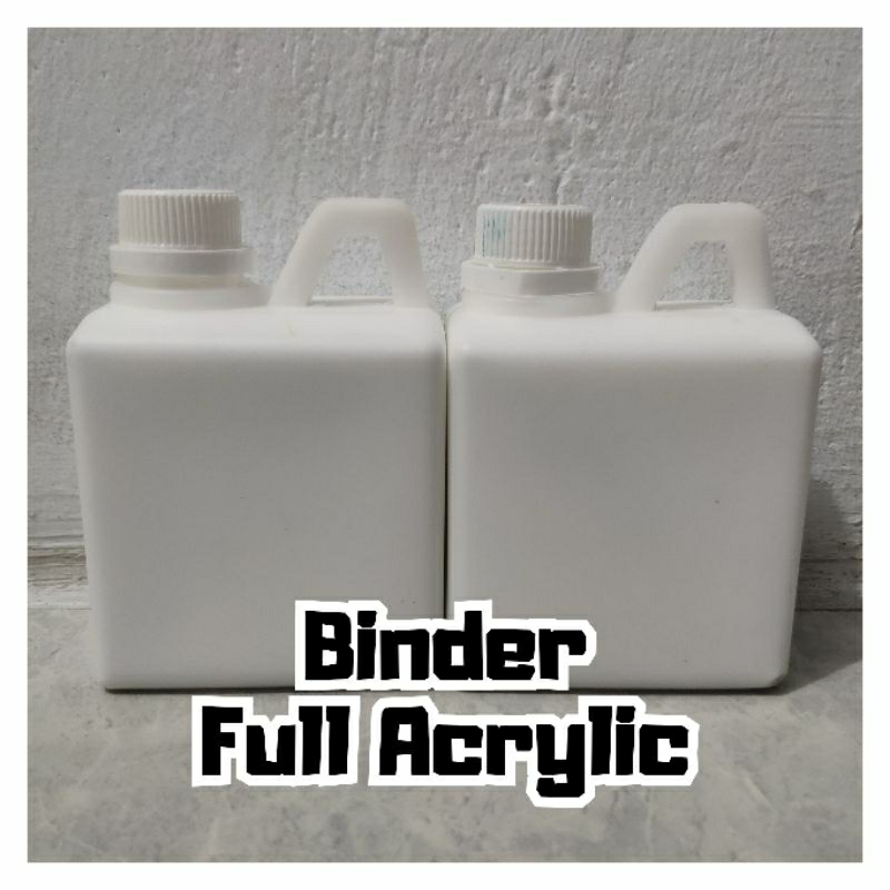 

Lem Binder Full Acrylic 500gr Glossy Waterproof Penguat Cat Tembok