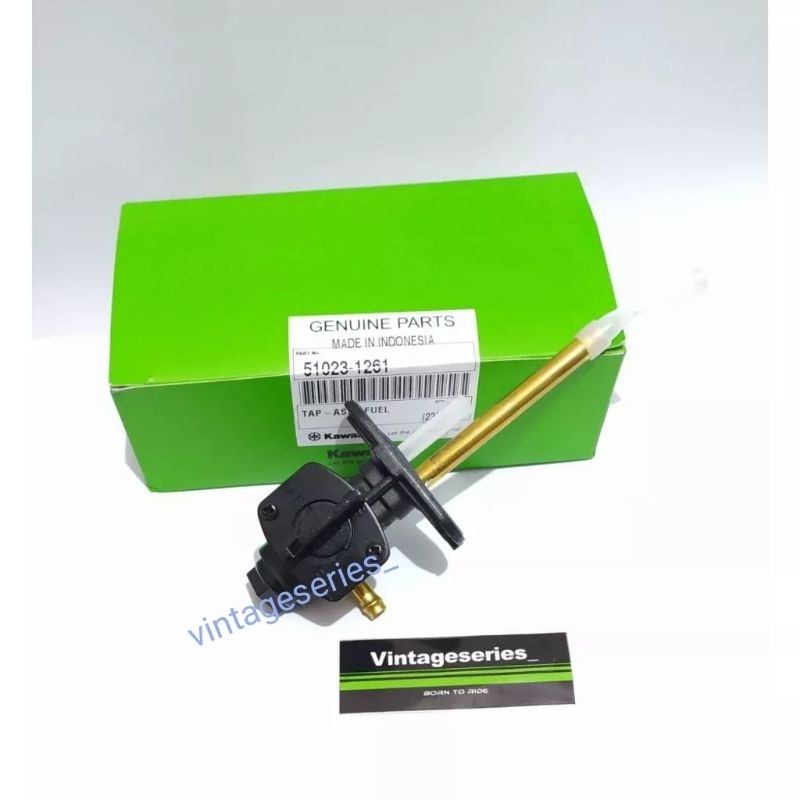 kran bensin ninja r ss rr Ori 51023-1261 kran tangki tengki ninja r rr ss original