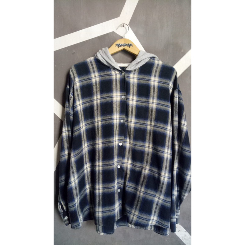 HIP HOP HOODIE FLANNEL COMME CA