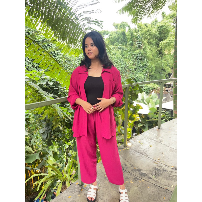 AYANA SET GO001 ONE SET WANITA ONE SET HIJAB