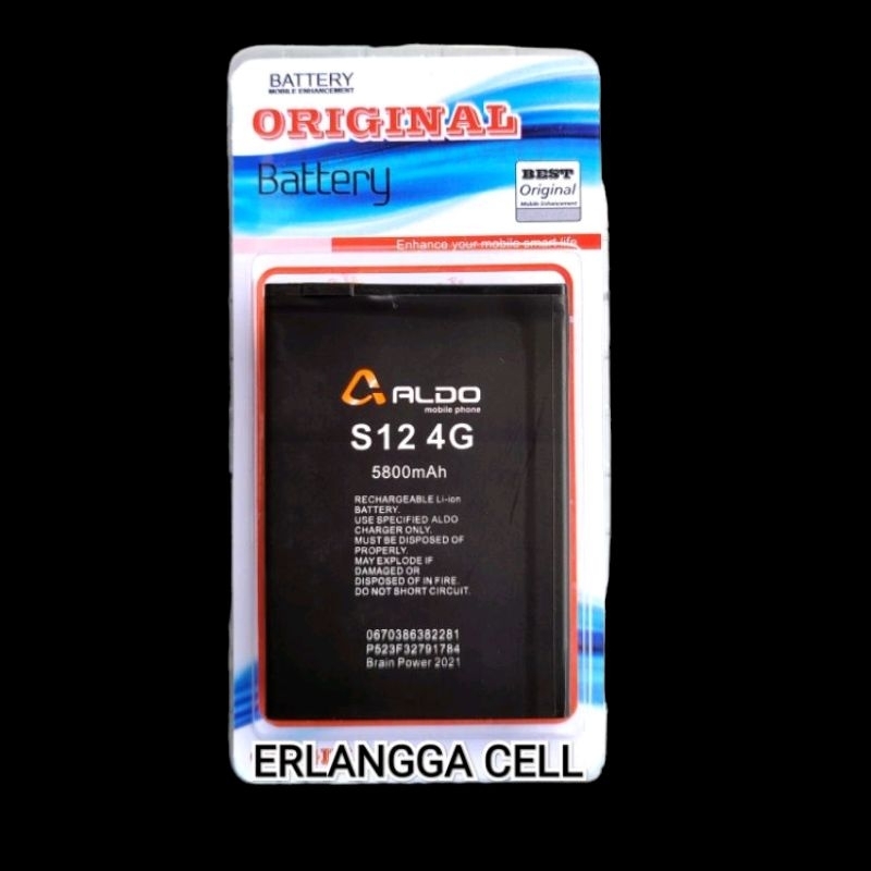 BATRE BATERAI ALDO S12 4G / BATRE ALDO S12 4G / ALDO S12 4G LTE