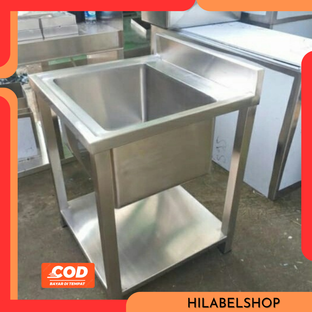 Bak Cuci Piring Stainless / Sink Stainless / Bowl Sink / Bak cuci piring cafe / washtafel caffe