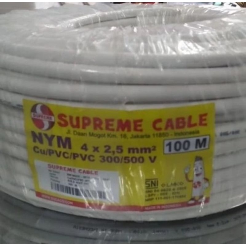 kabel Supreme NYM 4x2,5 100m