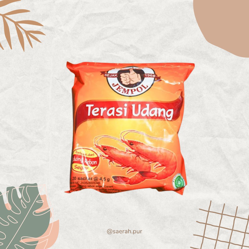 

TERASI UDANG CAP JEMPOL