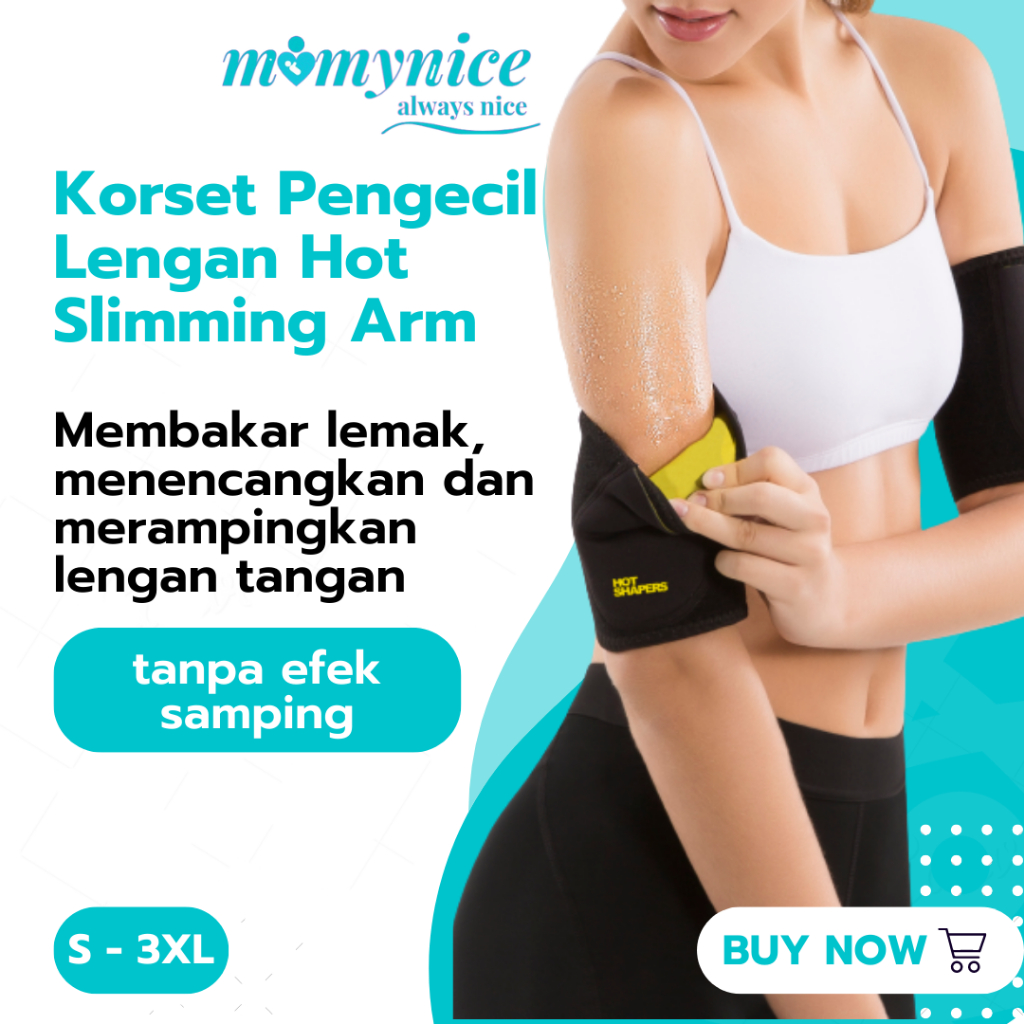 Korset Olahraga Korset Pengecil Lengan Hot Slimming Arm Korset Lengan PENGECIL LENGAN / KORSET PELAN