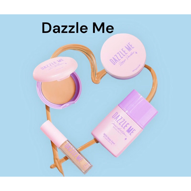 DAZZLE ME MAKE UP SERIES (PRESSED FOUNDATION / FOUNDATION / LOOSE POWDER / CONCEALER)