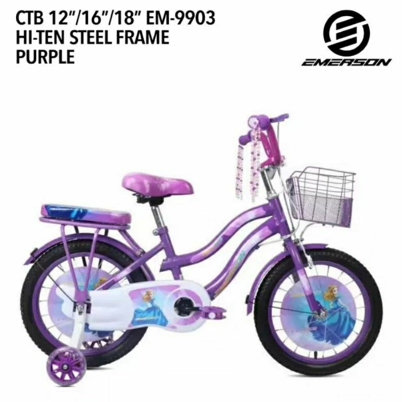 Sepeda Anak Perempuan  Emerson EM 9903 12/16/ Inch