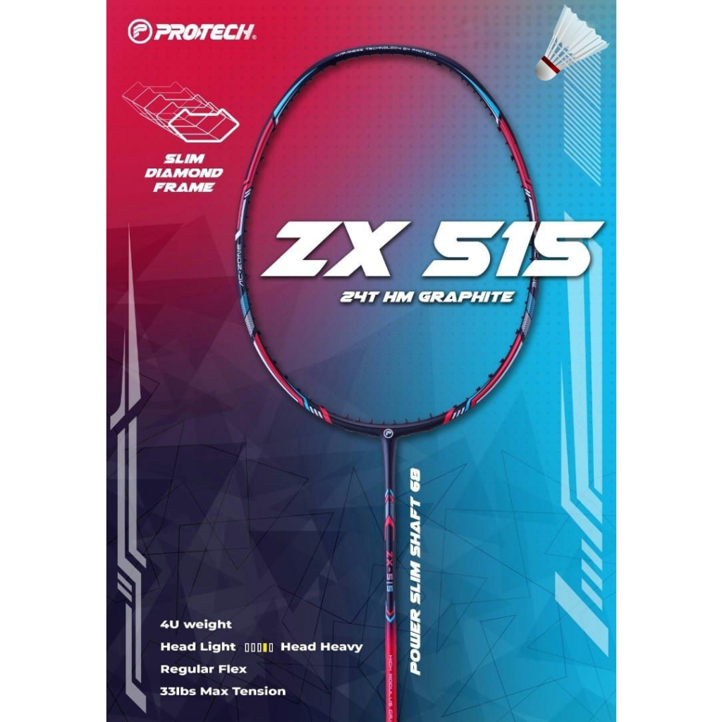 Raket Badminton Protech ZX515