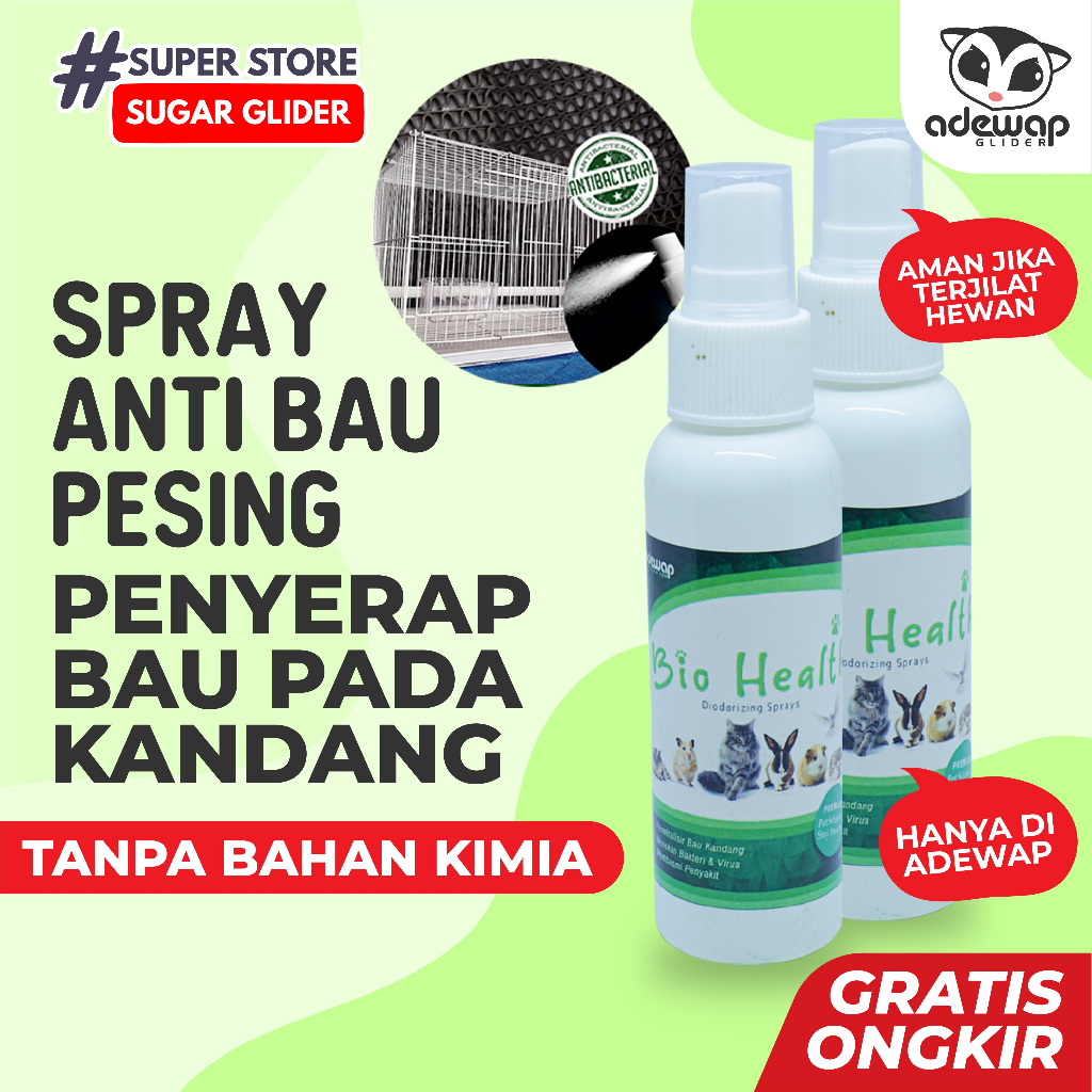 ADEWAP GLIDER Bio Health Disinfektan Kandang Hewan Peliharaan