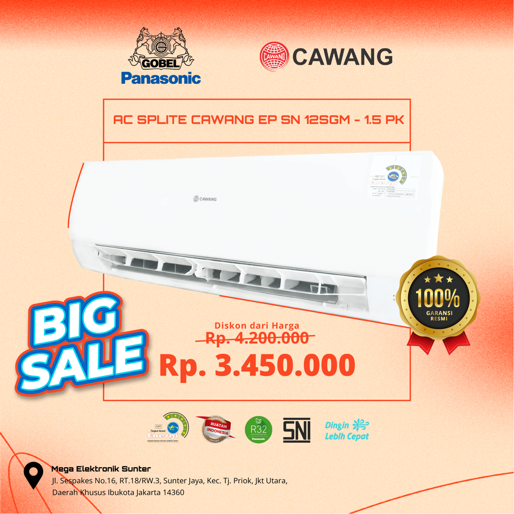 CAWANG AC PRO R32 1.5 PK SN12SGM