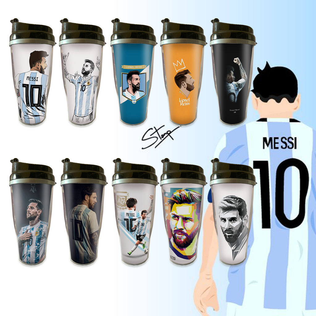 Tumbler Lionel Messi / Botol Minum Messi / Botol Minum Lionel Messi Argentina / Tumbler Argentina Li