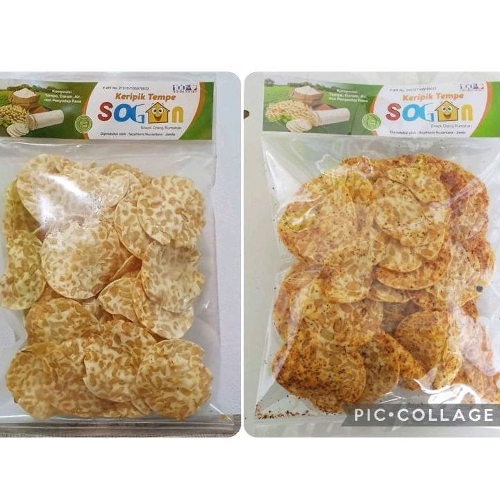 

Keripik - Kripik Tempe Sogan Vegan & Vegetarian & Halal