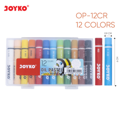 

Crayon JOYKO | Krayon JOYKO OP-12CR / 12 Warna / Colors