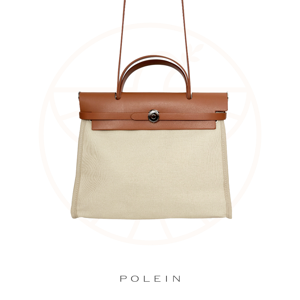 HERBAG by Polein - NEW ARRIVAL Tas Wanita Handbag Premium Canvas Leather Inside Pouch Luxury