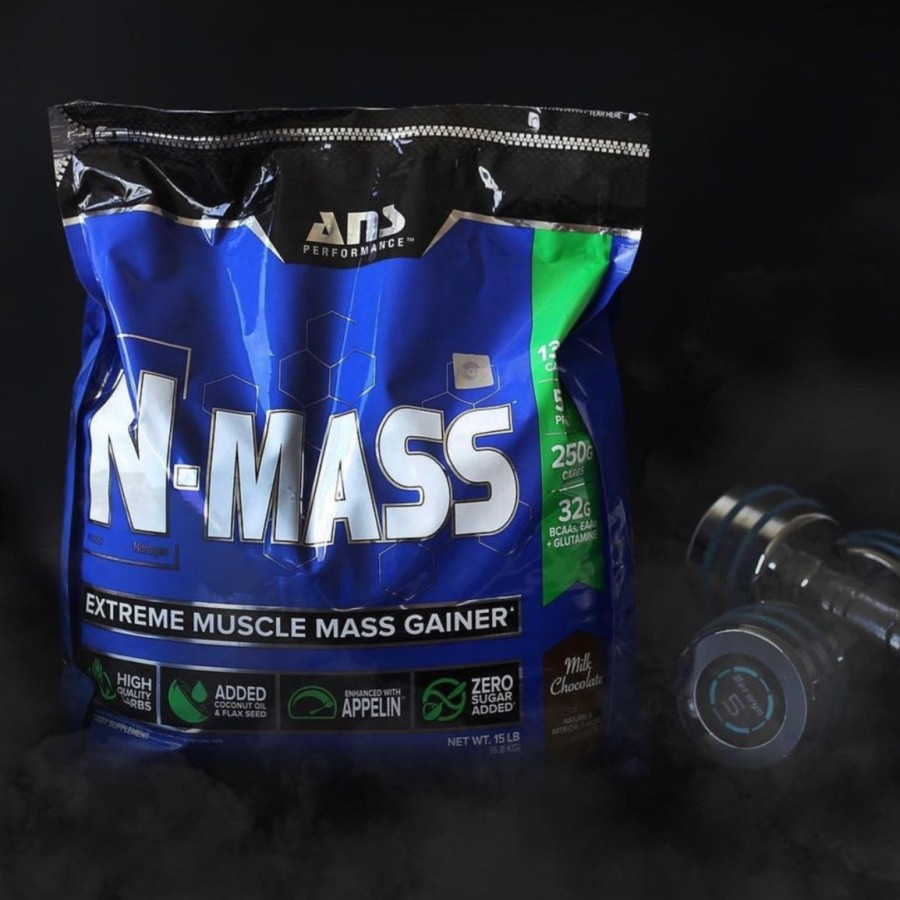 

ANS NMASS / N-MASS 15LBS GAINER bulking suplemen fitness Susu penambah berat badan