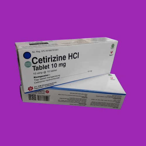 CETIRIZINE 10MG PIM TABLET PER BOX