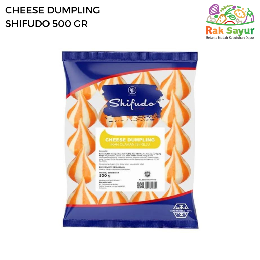 

Cheese Dumpling Shifudo 500gr Frozenfood Rak Sayur Pasar Murah Online