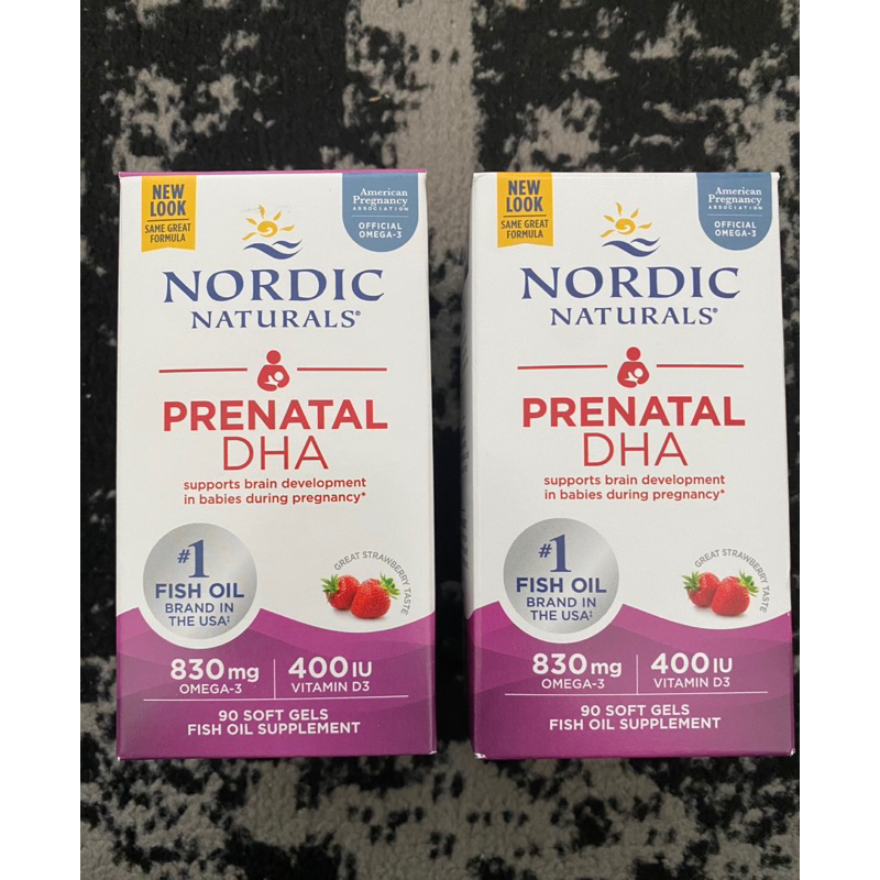 Nordic Naturals Prenatal DHA Strawberry 90 Softgels