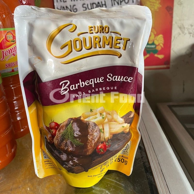 

Euro Gourmet Saus BBQ 250gr