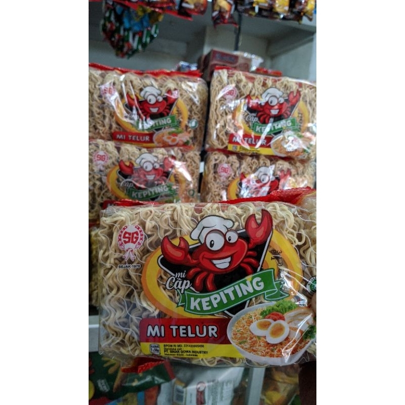 

Mie Cap Kepiting