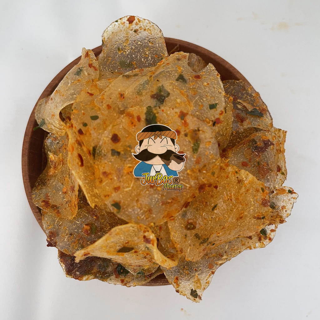 

RK Kripik Kaca 100 gram Pedas Jeruk