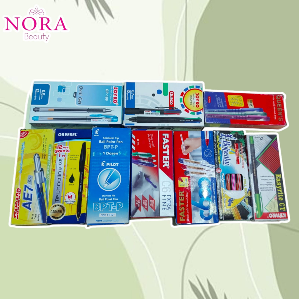 

BACK TO SCHOOL - Pulpen 1 Lusin 12pcs Pensil 2B 12pcs //murah