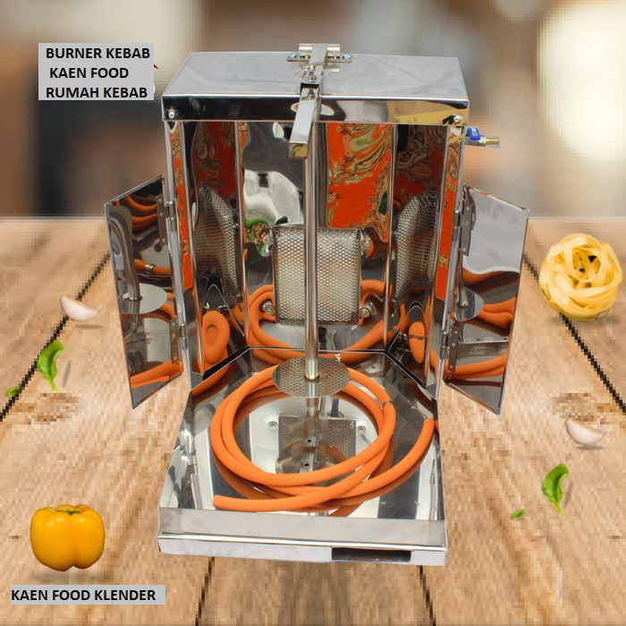Mesin Kebab Mesin Pemanggang Daging Kebab Burner Kebab 4 kg harga pabrik ready stok banyak