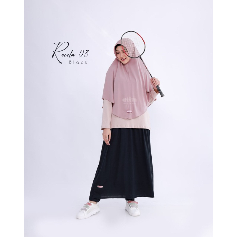 Rocela Rok Celana Olahraga Wanita Muslimah/Rocela Cedalmis Dalaman Gamis Bahan Cotton Rayon by Attin Original brand