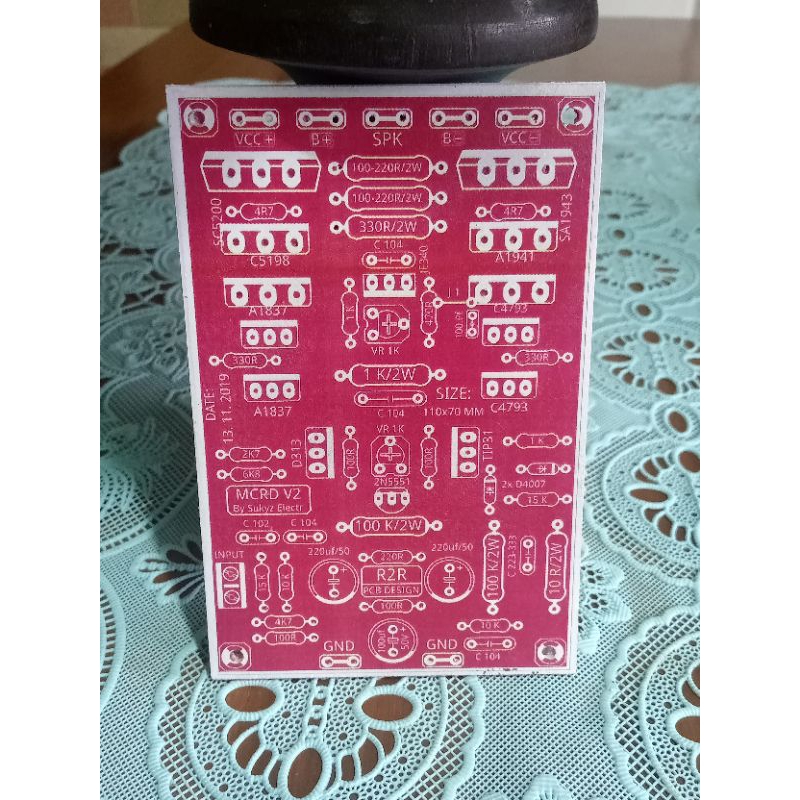 PCB mcrd V2 teff
