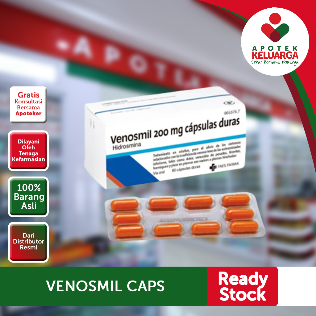 Venosmil 200 mg 10 Kapsul