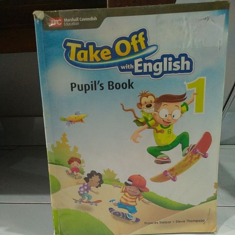 

Take Off with English SD kelas 1 dan 2 Pupil's book dan Work book