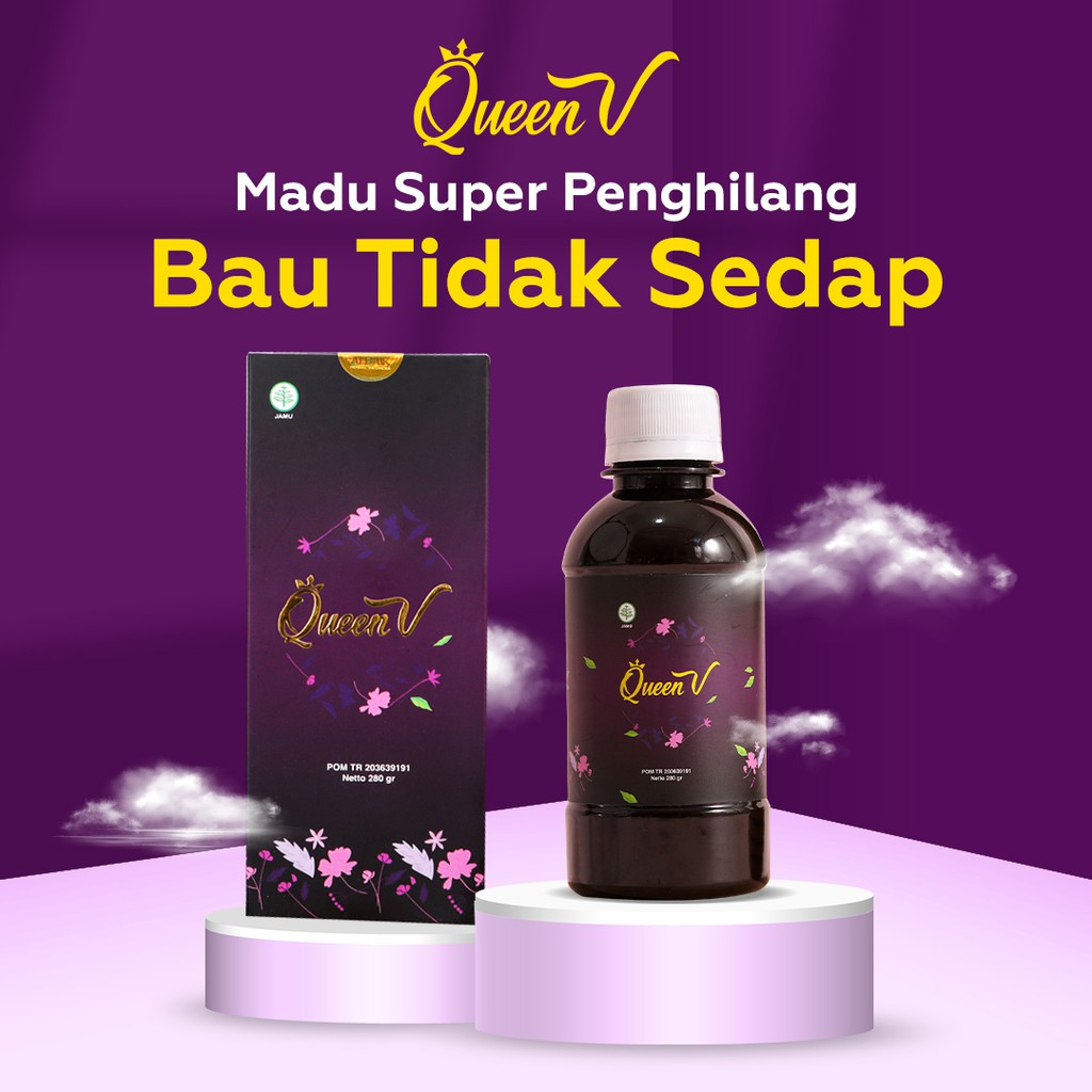 

Madu QueenV Madu super untuk merawat kesehatan Mahkota Wanita 280gr | Original