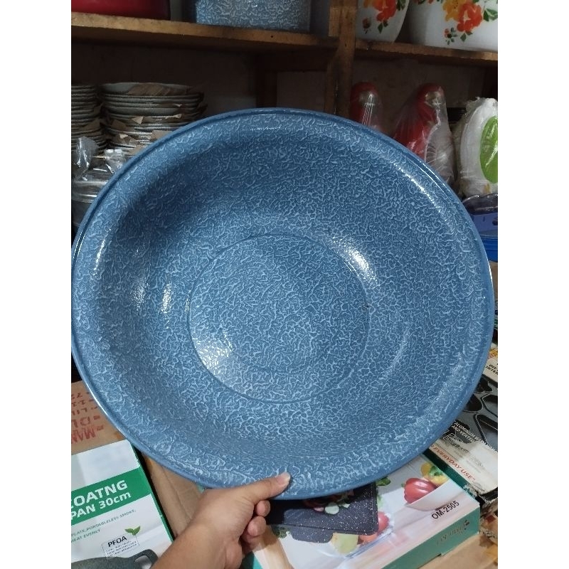 Waskom baskom blirik enamel seng jadul 60cm / waskom baskom jumbo 60cm /waskom baskom seng blirik ca