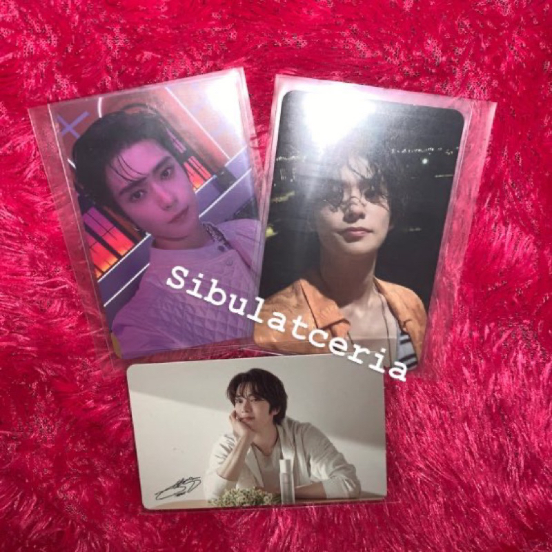 Photocard Official Jaehyun NCT127 Sticker Seoul city kutangan Jaehyun Natrep