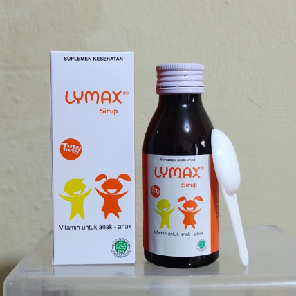 LYMAX SIRUP MULTIVITAMIN UNTUK ANAK-ANAK ISI 100 ML (BOTOL) - VITAMIN ANAK
