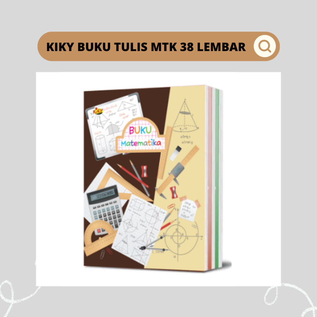 

KIKY BUKU TULIS MTK 38 LEMBAR