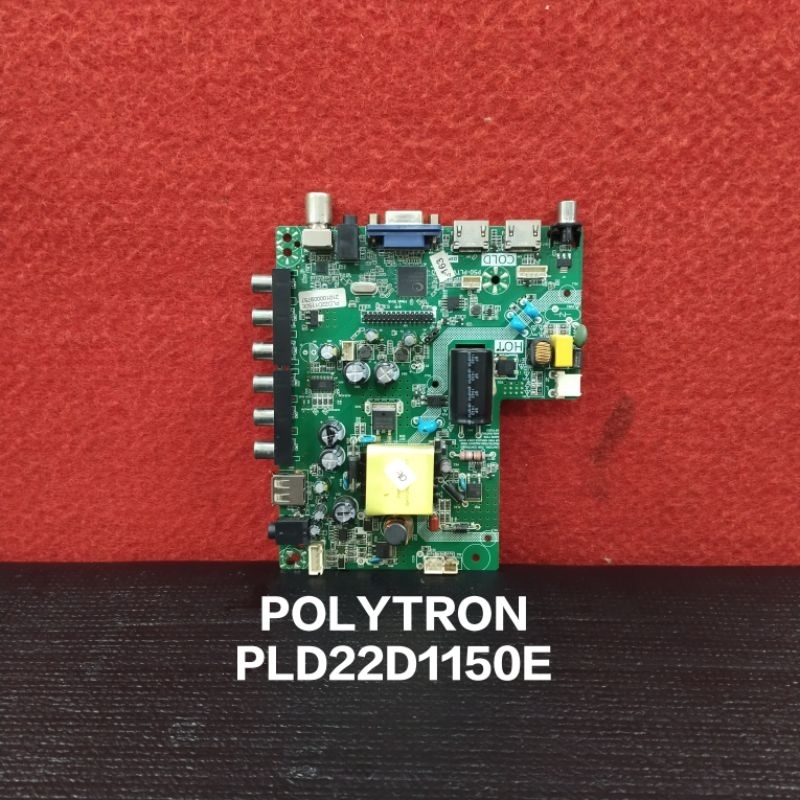 MB POLYTRON PLD22D1150E MESIN TV LED POLYTRON MAINBOARD MOTHERBOARD MODUL MOBO MB TV LED