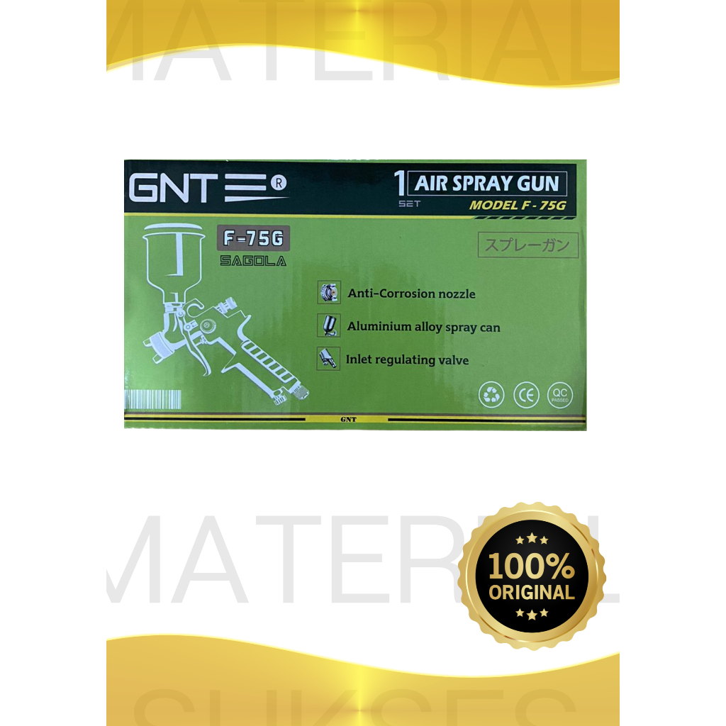 SPRAY GUN F-75G GNT / AIR SPRAY GUN