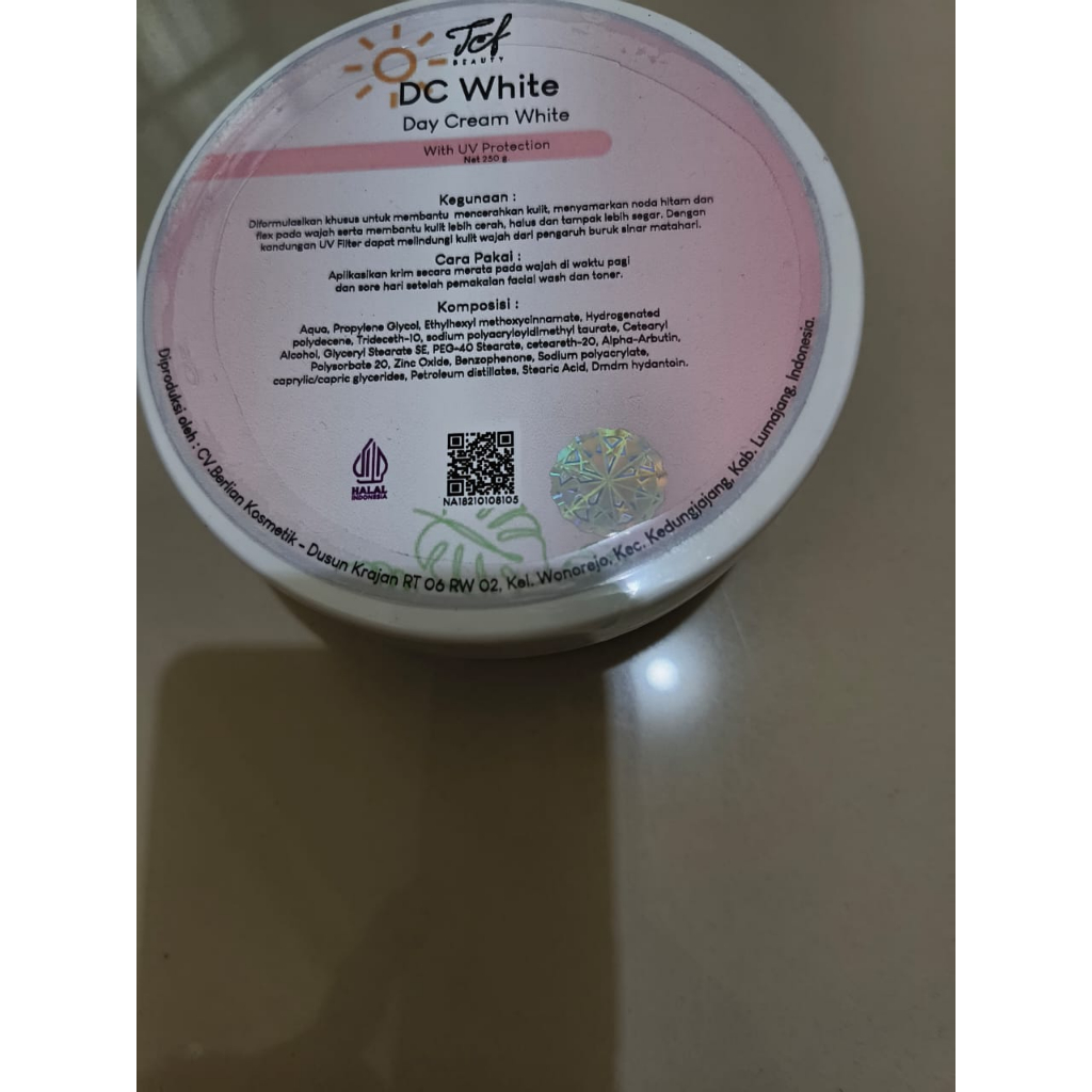 ✨ ONLINE ✨ TCF BEAUTY DC White 250gr