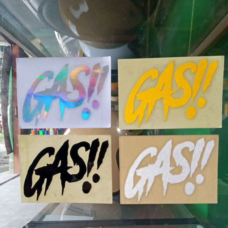 STIKER GASS/ STIKER MOTOR/ STIKER TANKI MOTOR/ STIKER BODY MOTOR