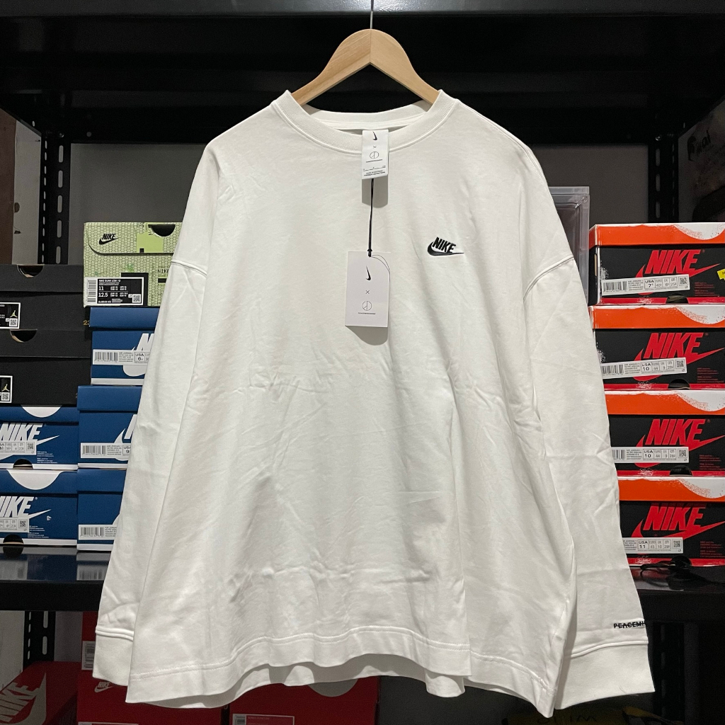 NIKE x PEACEMINUSONE G DRAGON LONG SLEEVE (WHITE)