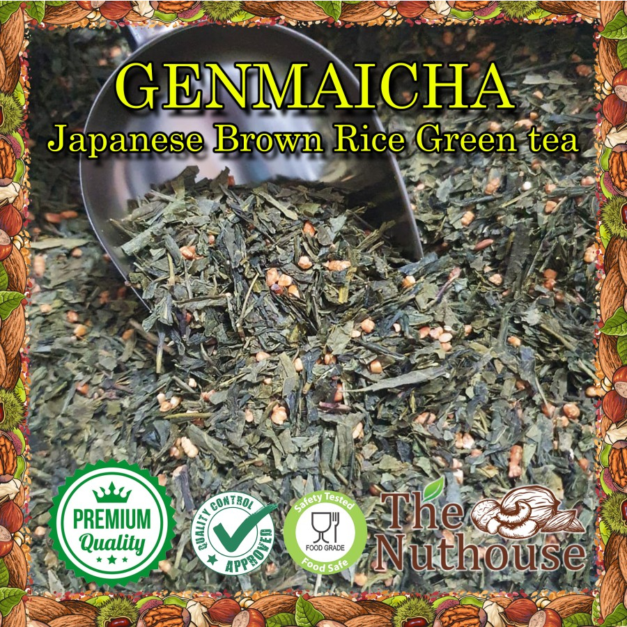 

25gr Genmaicha Japanese Brown Rice Green Tea [Premium Tea Leaves]