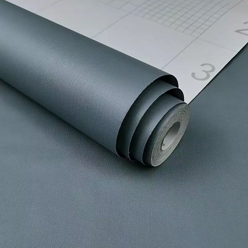 Wallpaper Dinding Biru Navy Bertekstur Pastel Kwalitas terbaik