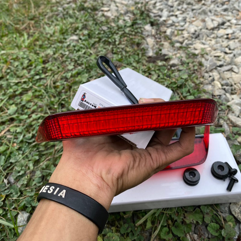 LAMPU STOP LED DRL SABIT BEGEL BELAKANG FIZR STOPLAMP RUNNING F1Z