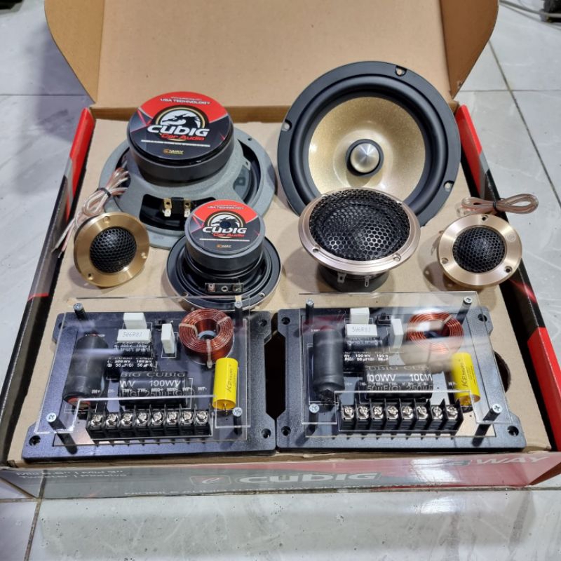 speaker 3 way Cubig gold series MkII