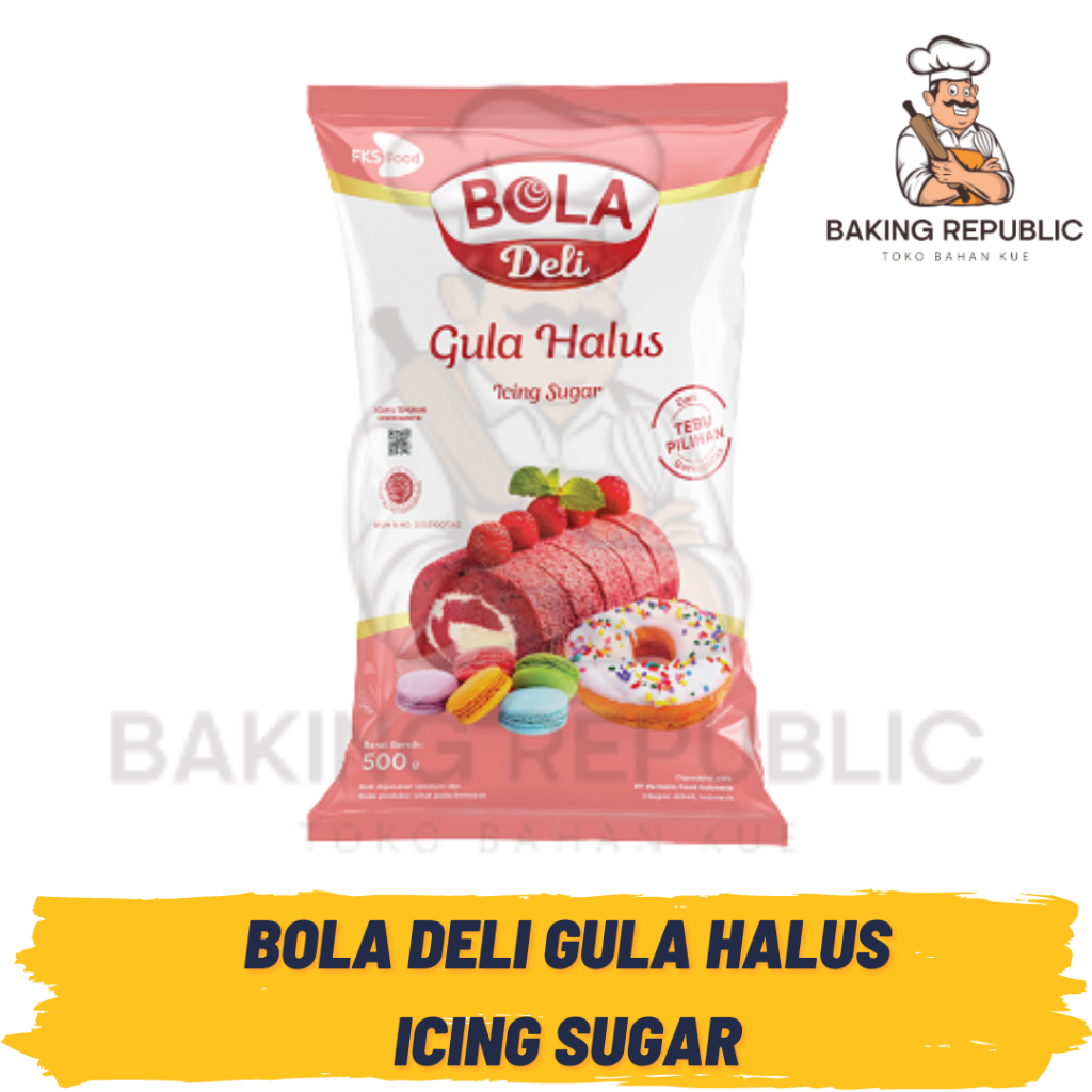 

BOLA DELI | GULA HALUS ICING SUGAR | 500 GR